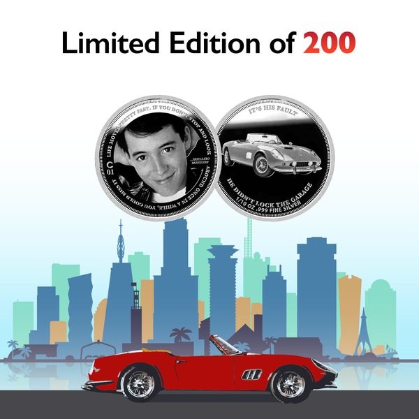 Life Moves Pretty Fast Silver Coin 1/10 oz