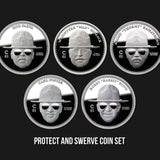 Protect and Swerve Silver Coin Set