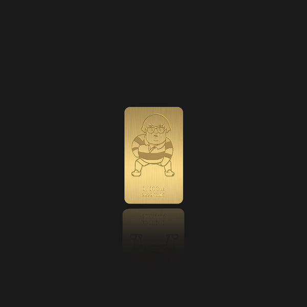 Farley "Rugby" 1/100th oz Gold Bar - September