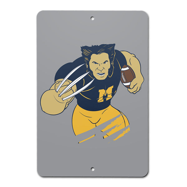 Go Blue Road Sign