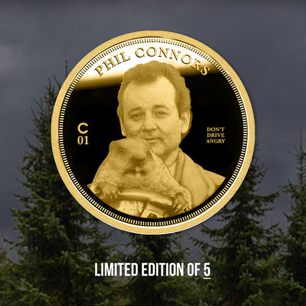 Punxsutawney Phil Gold Coin 1 oz