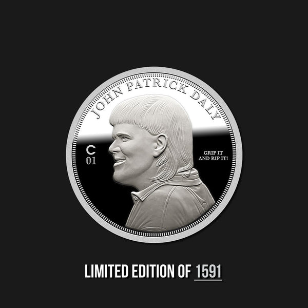 John Daly Silver Coin 1 oz