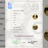 Classy & Regal John Resig Gold Coin 1/10 oz