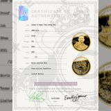 Classy & Regal John Resig Gold Coin 1 oz