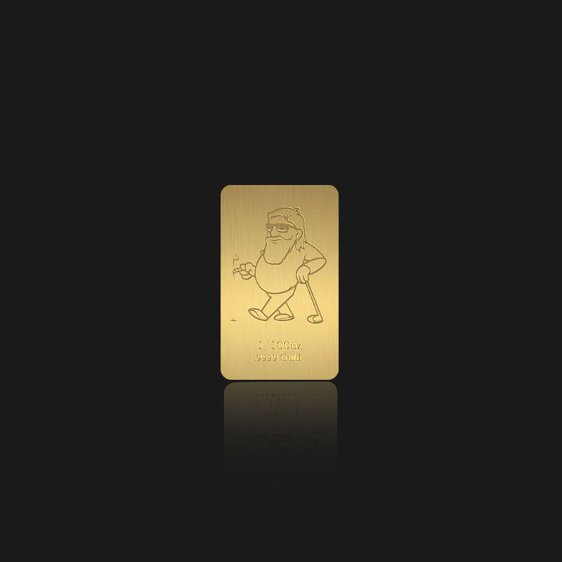 John Daly 1/100th oz Gold Bar