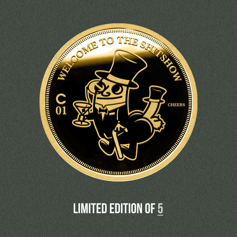 Sir Dickbutt Extra Fancy Gold Coin 1 oz