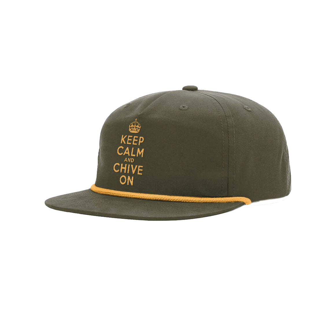 Keep Calm And Chive On Rope Hat – The Chivery