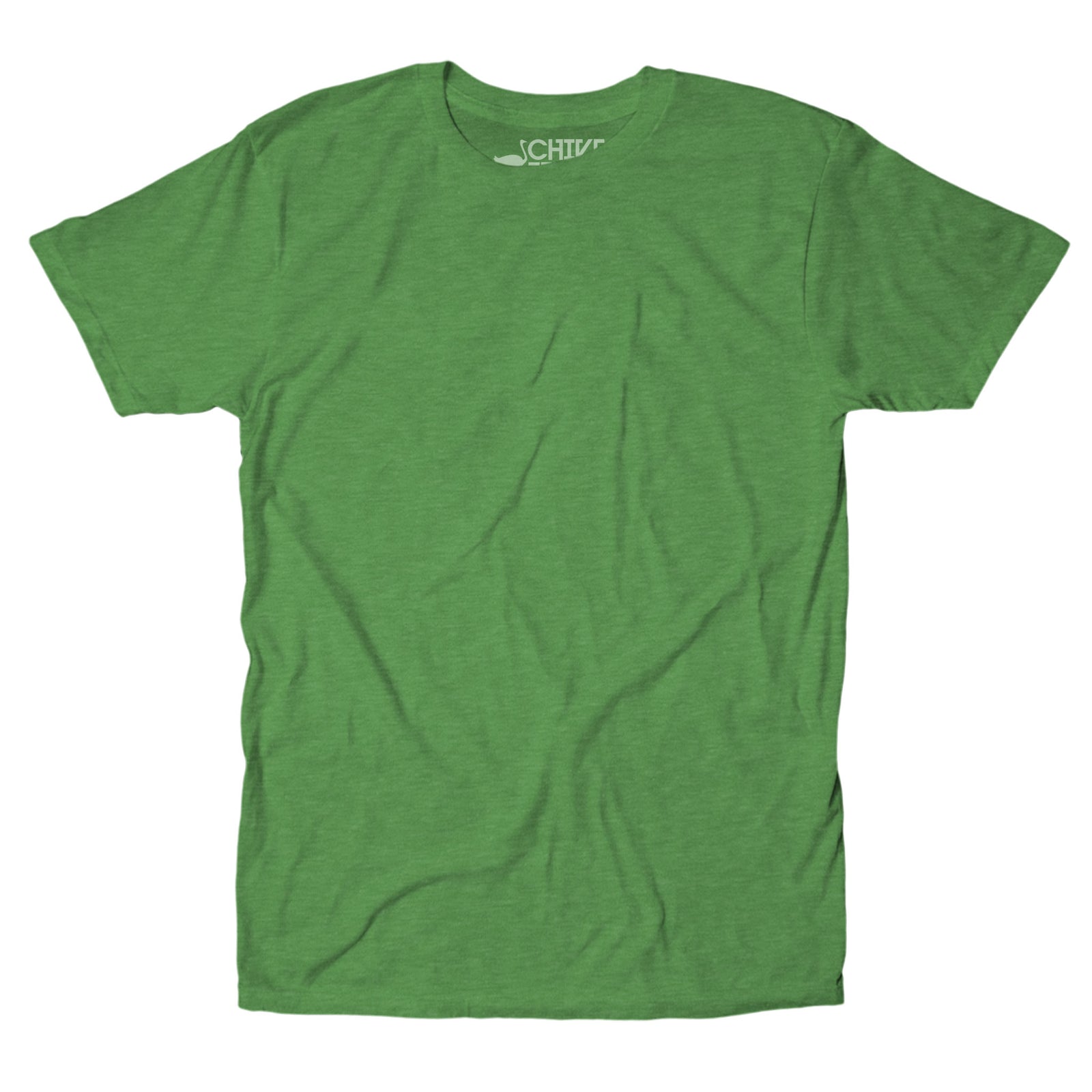 Chive NudiTee – Ultra-Soft Premium Plain T-Shirt - Kelly Green