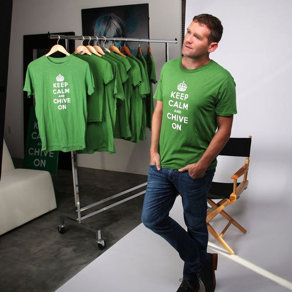 Keep Calm and Chive On Tee