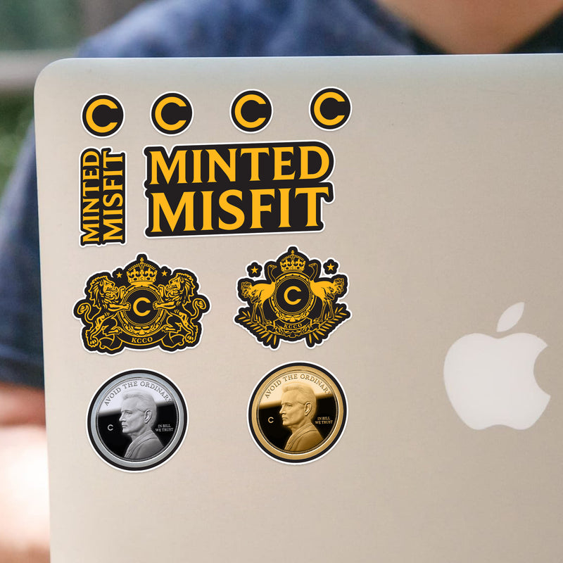 Minted Misfit Sticker Sheet