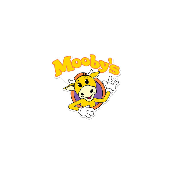 Moobys Logo Sticker