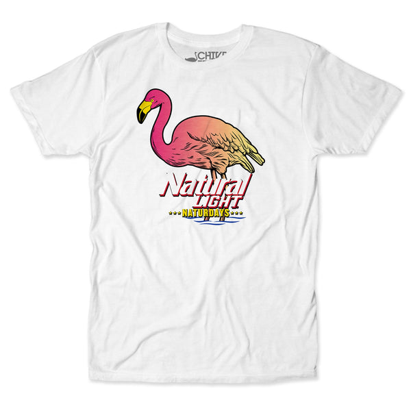 Naturday's Flamingo Tee