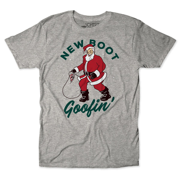 New Boot Goofin' Santa Unisex Tee