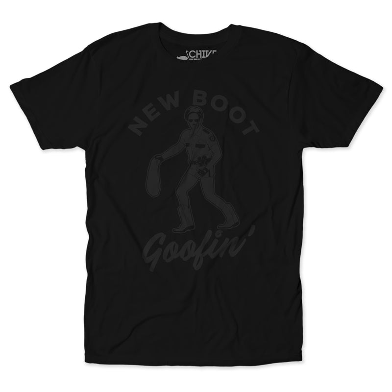 New Boot Goofin' Blackout Unisex Tee