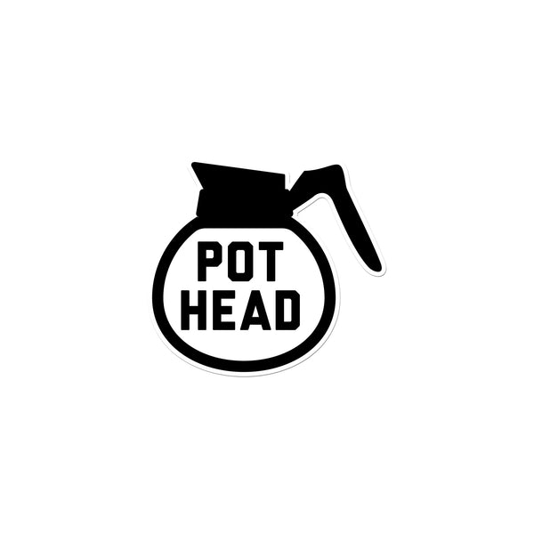 Pot Head Sticker