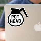 Pot Head Sticker