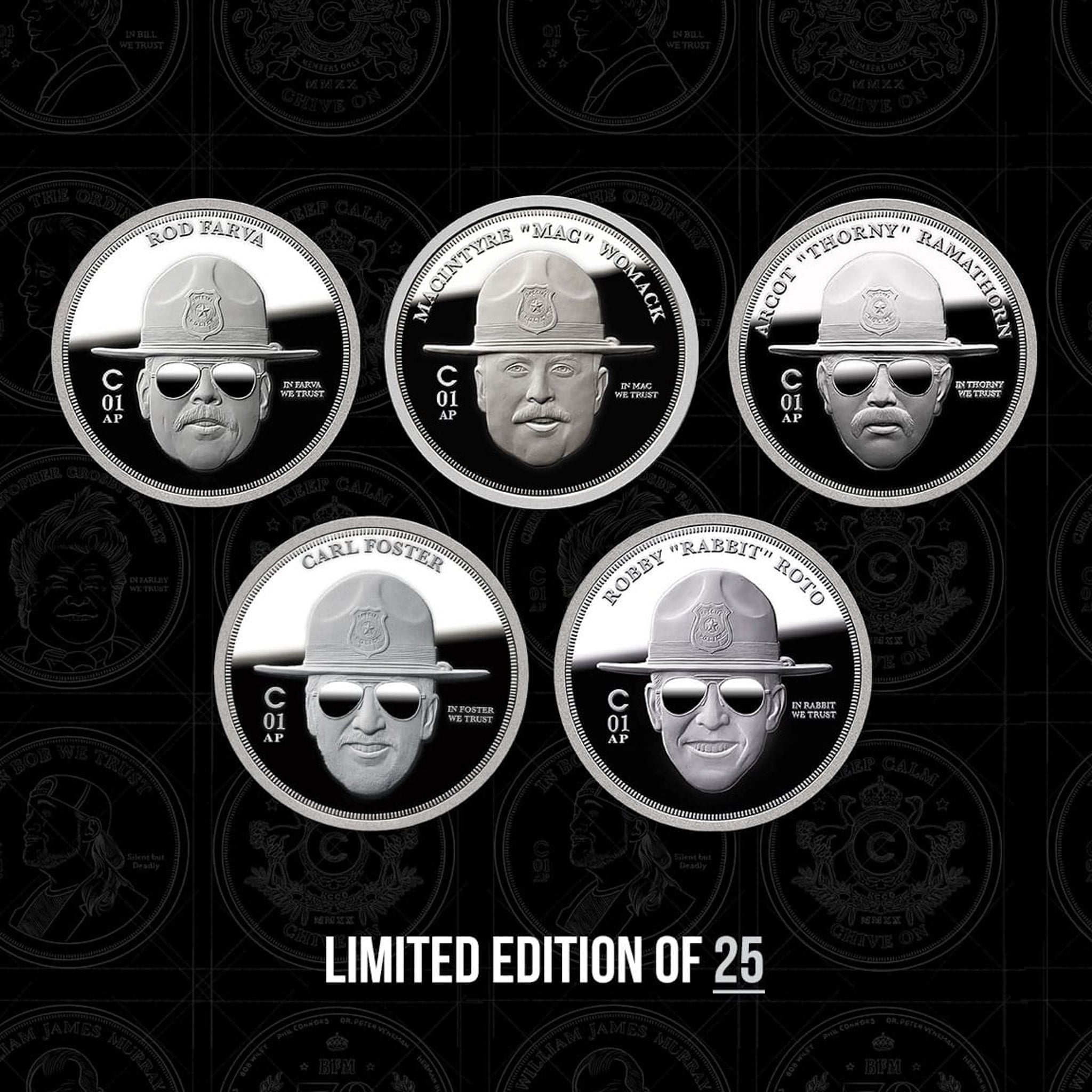 Silver Coin Reeves Security Feature AP Protect and Swerve Silver Coin Set – The Chivery