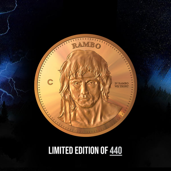 Rambo First Blood Copper Coin 1 oz