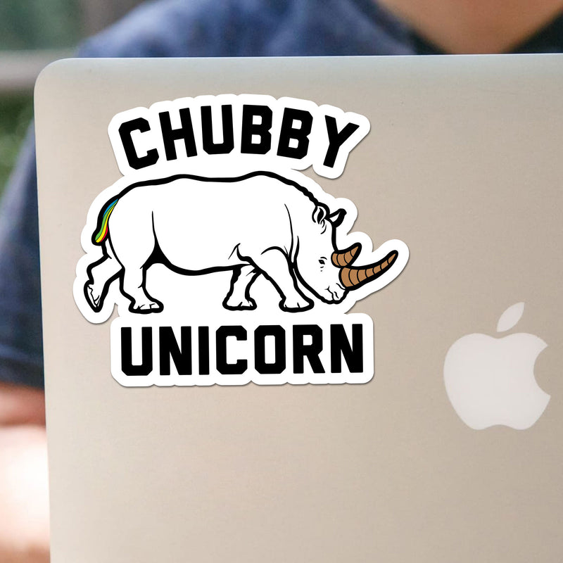 Chubby Unicorn Sticker
