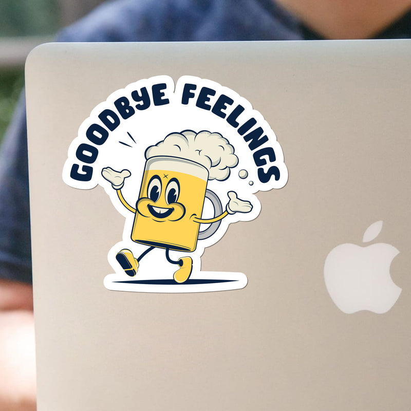 Goodbye Feelings Sticker