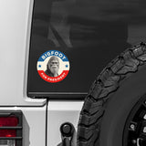 Bigfoot For President Sticker