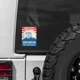 Gobloggian For President Sticker