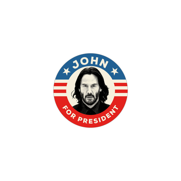 John For President Sticker