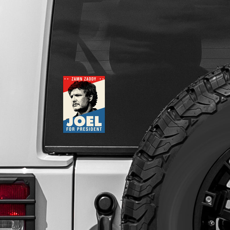 Joel For President Sticker