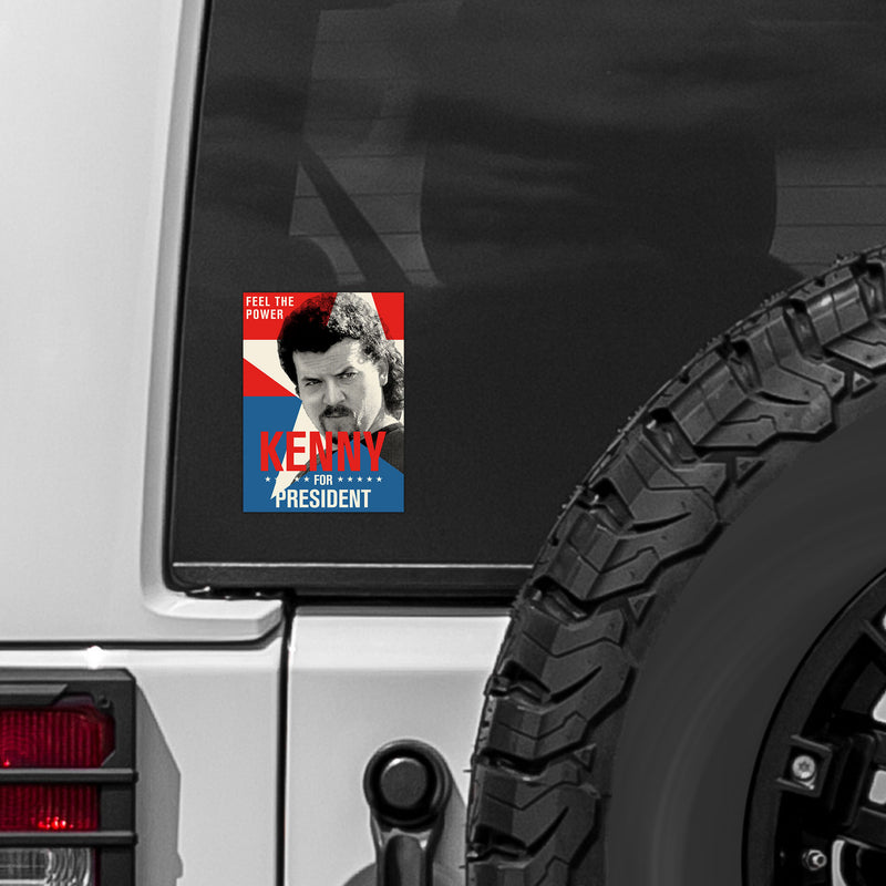 Kenny For President Sticker