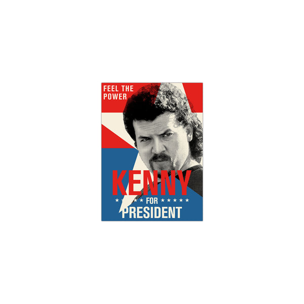 Kenny For President Sticker
