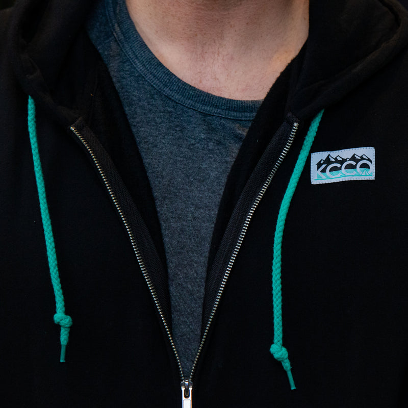 KCCO Mountain Unisex Zip-Up Hoodie