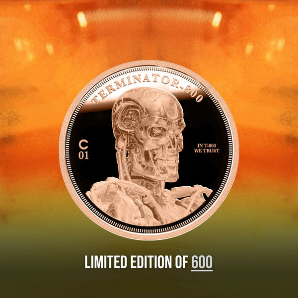 T-800 Judgment Day Copper Coin 1 oz