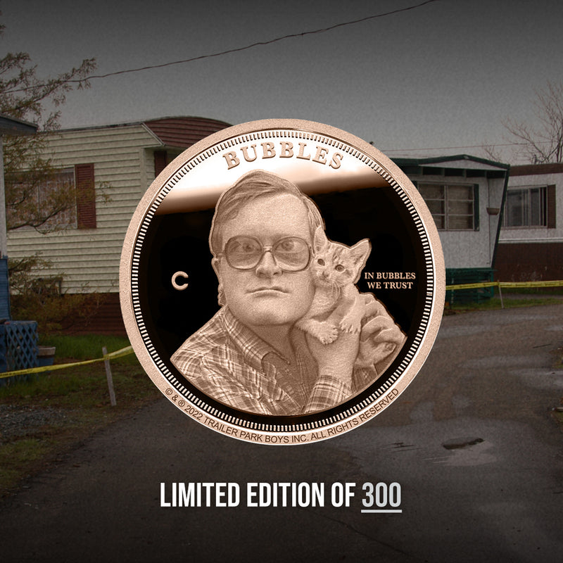 Trailer Park Boys "Bubbles" Copper Coin 1 oz