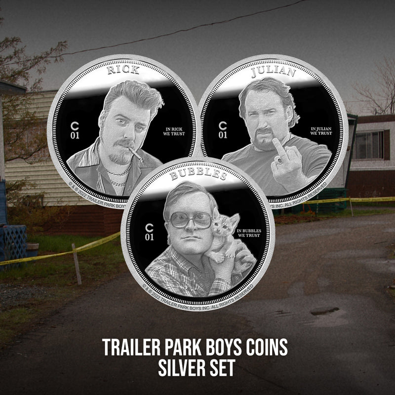 Trailer Park Boys Silver Coin Set