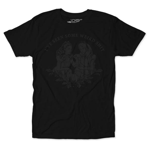 I've Seen Some Weird Sh*t Blackout Unisex Tee