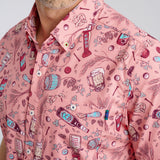Beer Rulez Men's Button Down