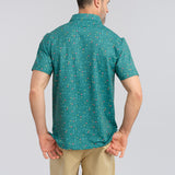 Green Blazer Groove Men's Polo