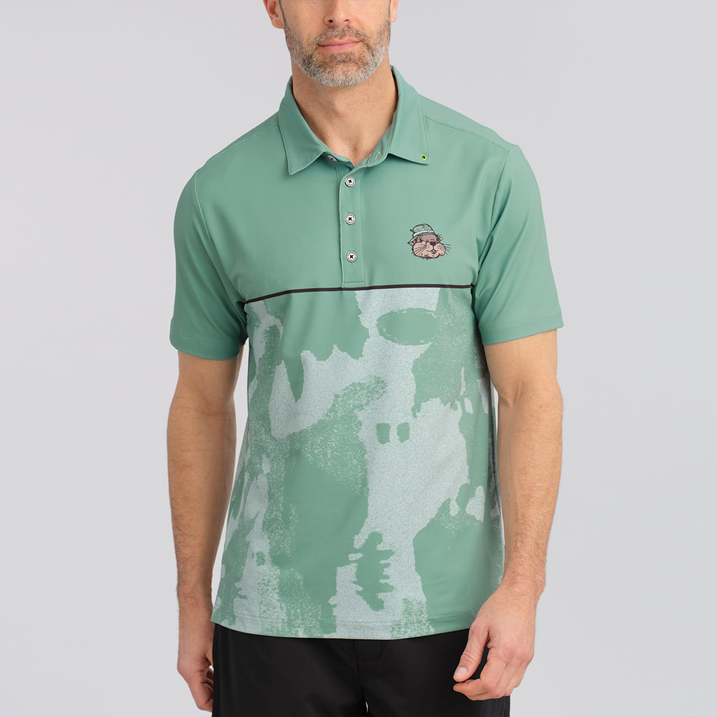 Shop William Murray Carl's Camo Men's Polo | The Chivery