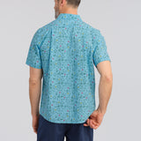 Green Blazer Groove Men's Button Down