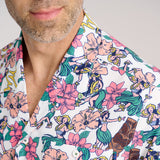 Luau Links Vacation Button Down
