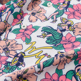 Luau Links Vacation Button Down