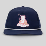 The Llama Rope Hat