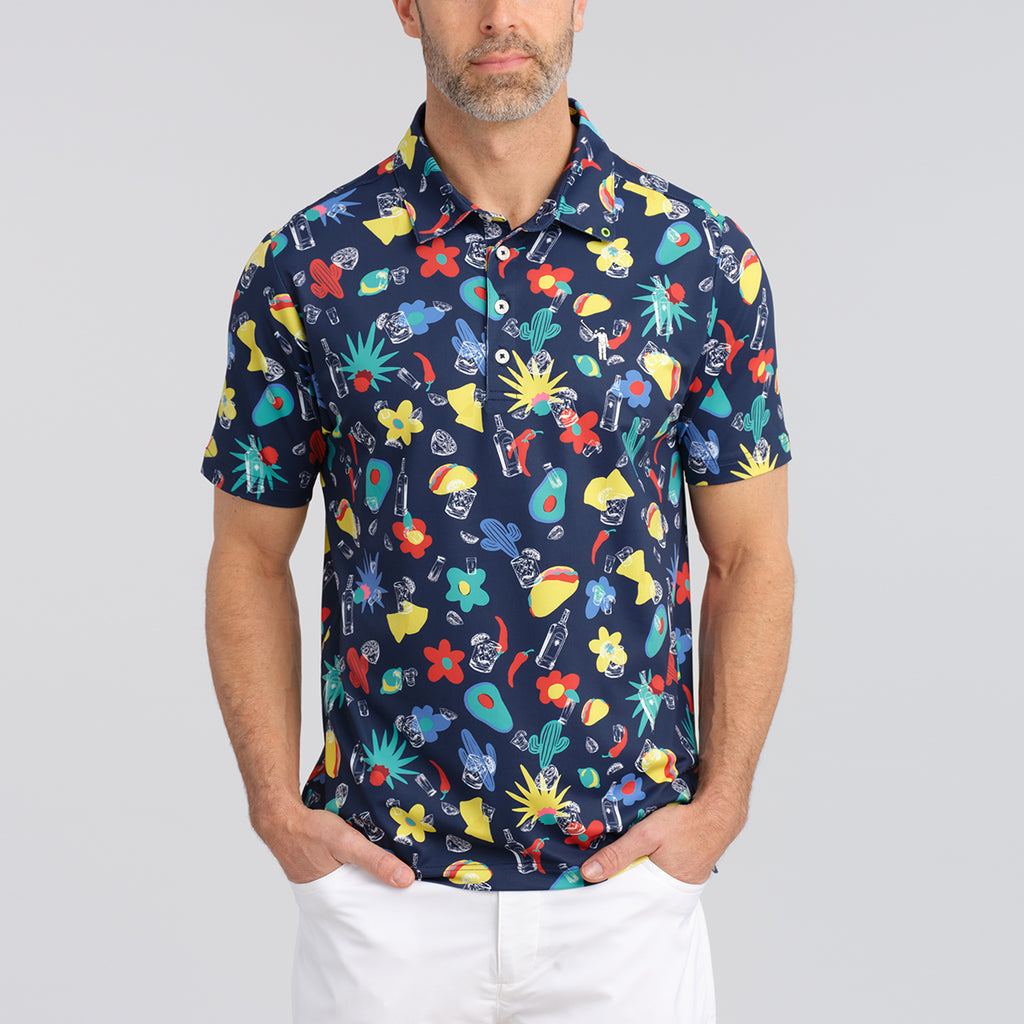 Shop William Murray' TnT Men's Polo in Navy | The Chivery