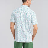 Green Blazer Groove Men's Polo