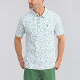 Green Blazer Groove Men's Polo