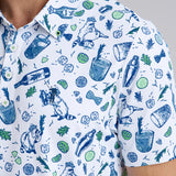 Salty Raccoon Men's Polo