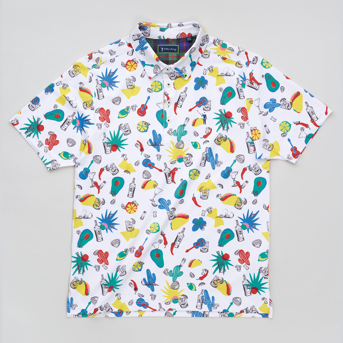 Shop William Murray White TnT Men's Polo | The Chivery