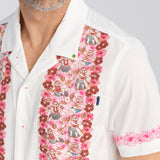 Tropic Like It's Hot Vacation Button Down