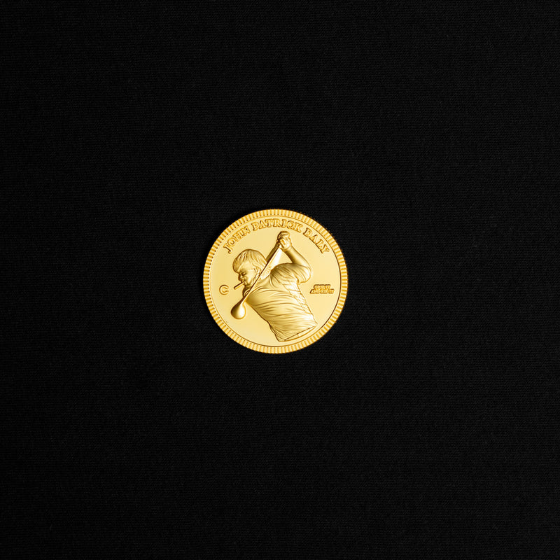 John Daly Gold Plated Ball Marker