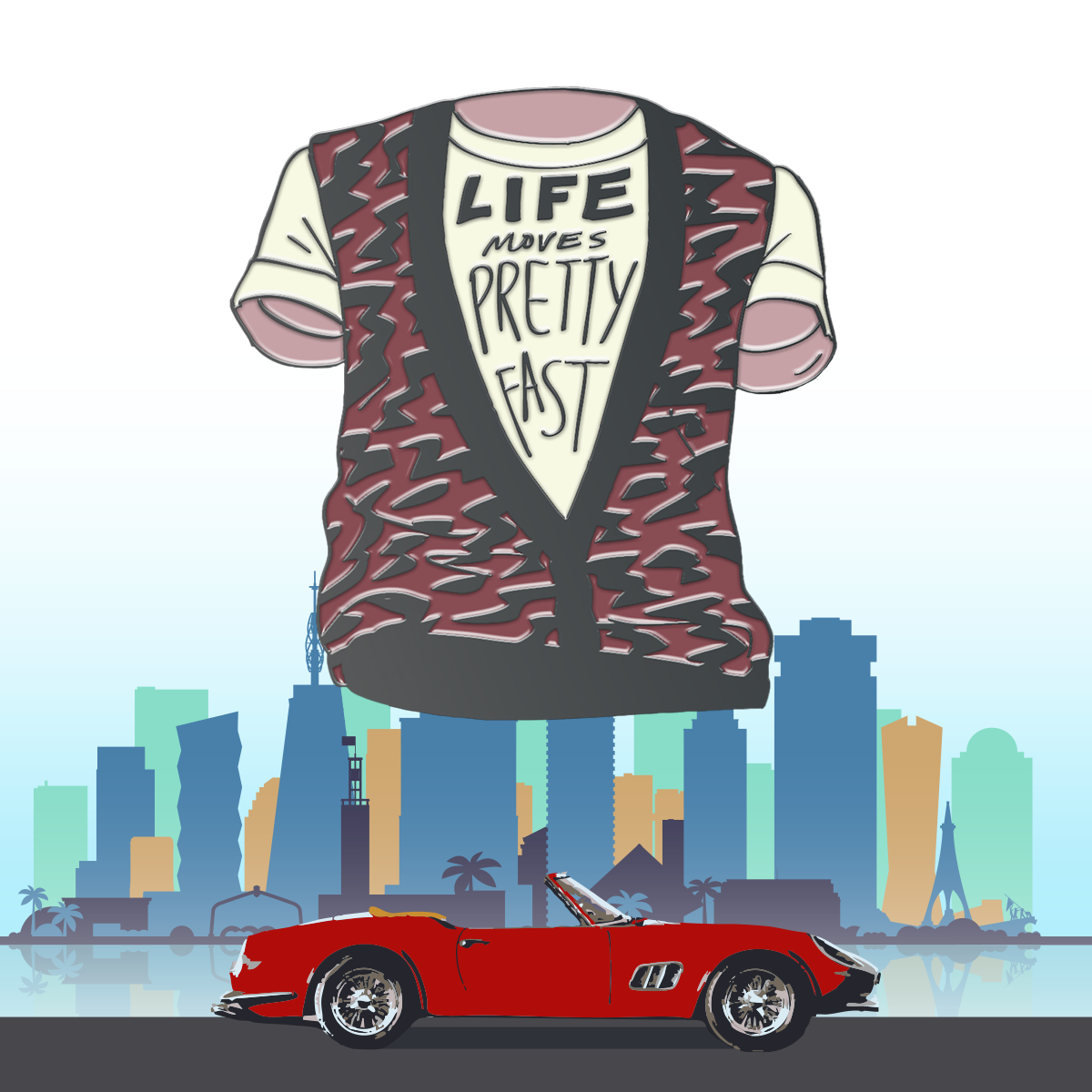 Life Moves Pretty Fast Ball Marker – The Chivery